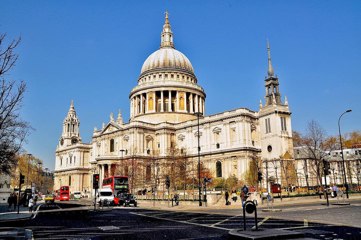 St. Paul’s Cathedral london ley line